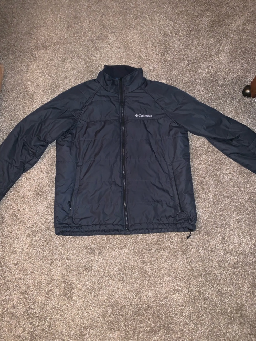 Columbia Men's Black Puffer Jacket - Picture 1 of 3